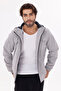 Men's Hooded Nova Fabric Stylish Seasonal Waterproof and Windproof Raincoat - 4