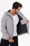 Men's Hooded Nova Fabric Stylish Seasonal Waterproof and Windproof Raincoat - 2