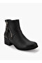 Women Block Heel Ankle Boots - 2