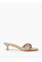 Women's Kitten Heel Slip-On Sandals - 2