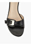 Women's Kitten Heel Slip-On Sandals - 5