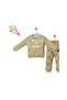 Atabay 240-10-25 Boy's Set Wild at Heart Printed 3-Ply Shirt 6/18 Months - 3