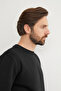 3 Thread Basic Crew Neck Sweatshirt - 7