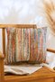 Imported Upholstery Fabric Throw Pillow - Stuffed Throw Pillow - 42 X 42 Bohemian Throw Pillow