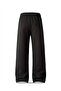 2 (Pieces) Black Navy Blue Opportunity Product Plus Size High Quality Loose Fit Flexible Comfortable Fabric Sweatpants - 4