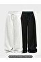 2 (Pieces) Black-Grey Opportunity Product Large Size Quality Loose Fit Flexible Comfortable Fabric Sweatpants M241