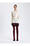 Asymmetrical Draped Blouse - 3