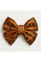 Betty Bands Satin Bow Hair Clip with Rhinestones – Clip-On, Stylish and Elegant Model - 2