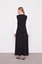 Black Vest Set Stone Detailed Skirt Suit - 6