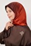 وشاح حريري منسوج بنمط التويل
