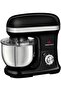 5L Stand Bowl Mixer, 1200W, 8 Speed Levels, Stainless Steel Bowl (Black)