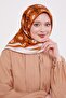 وشاح حريري بنمط زهرة الأقحوان - 2