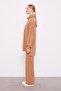 Caramel Pearl Sleeve Detailed Sports Suit - 3