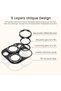 Camera Lens Protector Set compatible with Apple Iphone 13 Pro, 9H glass - 5