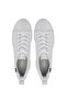 Men's Genuine Leather White Sneakers & Sports Shoes - 5