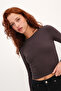 Long Sleeve Basic Blouse B1845 - 2