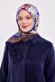 وشاح حريري بنمط زهور ساكس - 3