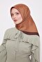 Dark Brown Circle Pattern Monogram Scarf - 3
