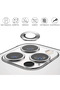 Camera Lens Protector Set compatible with Apple Iphone 14 Pro, 9H glass, Silver - 5