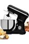 5L Stand Bowl Mixer with Stainless Steel Bowl, Whisk, Beater, Dough Hook, 6 Speed Settings, Black (ME-SBM1105)(1200W)