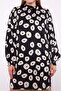 Black Round Patterned Tunic - 5