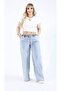 Plus Size Extra Wide Leg Denim Pants