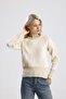 Plaid Mustard Yellow Sweater - 6