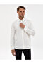 Ekru Regular Fit Örme Gömlek 50311692-VR019 - 3