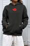 Black Back Print Cloud Sweatshirt - 2