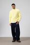 Oversize Knitwear High Neck Sweater Yellow - 6