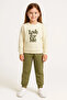 Love for Embroidered Girls' Suit 20457
