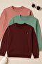 Men's Long Sleeve Winter Comfortable 3-Piece Sweatshirt