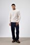 Crew Neck Oversize Knitwear Sweater Stone