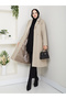 Belted Lined Melton Coat Rc3112 - 3