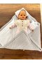 Trico Knitted Hooded Swedding - 2