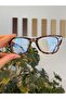 Harmony Unisex Cross-Cut Wayf Shiny Classic Blue Light Protection Screen Glasses Blue Block - 2