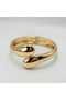 Gold Design Drop Thick Steel Clamp