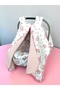 100% Cotton Double Layer Knitted Pique/Muslin Stroller Cover, Cushion and Cover - 4