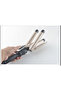 32mm Wag Maşa Water Wave Triple Tongs – with Digital Display, 80-210 ° C Adjustable, Automatic Shut-Off, 3 Colors - 3