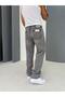 Stitch Detail Baggy Jean Pants - 5