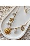Women's Zara Model Charm Chain 316L Steel Necklace - 3