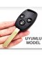 Honda Civic Fd6 Crv Accord Compatible 3-Key Blue Carbon Key Protection Case 2. See Picture - 2
