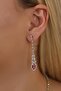 Waterway Red Shuttle Stone Necklace Earring Set Women's Wedding Invitation Special Day Jewelry Accessory - 3