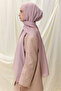 Paris Silk Shawl - Dusty Pink - 8