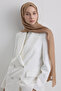 Paris Silk Shawl - Light Copper - 3