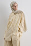 Paris Silk Shawl - Beige - 4