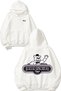 Five Nights at Freddy's 4 Design Back Printed White Hooded Sweatshirt
