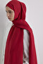 Paris Silk Shawl - Red - 5