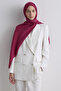 Paris Silk Shawl - Cherry