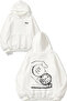Don'T Forget 3.Oct.11 Design Back Printed White Hooded Sweatshirt